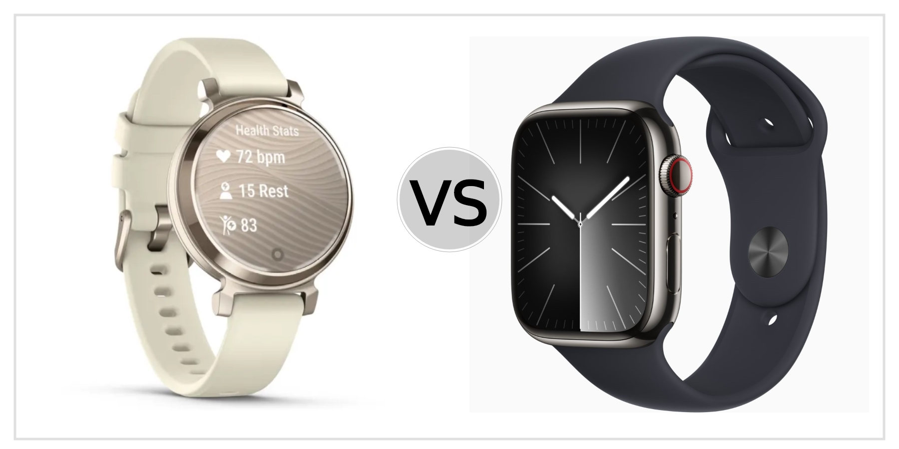 Compare Garmin Lily 2 VS Apple Watch Series 9 (45mm) to see which is better