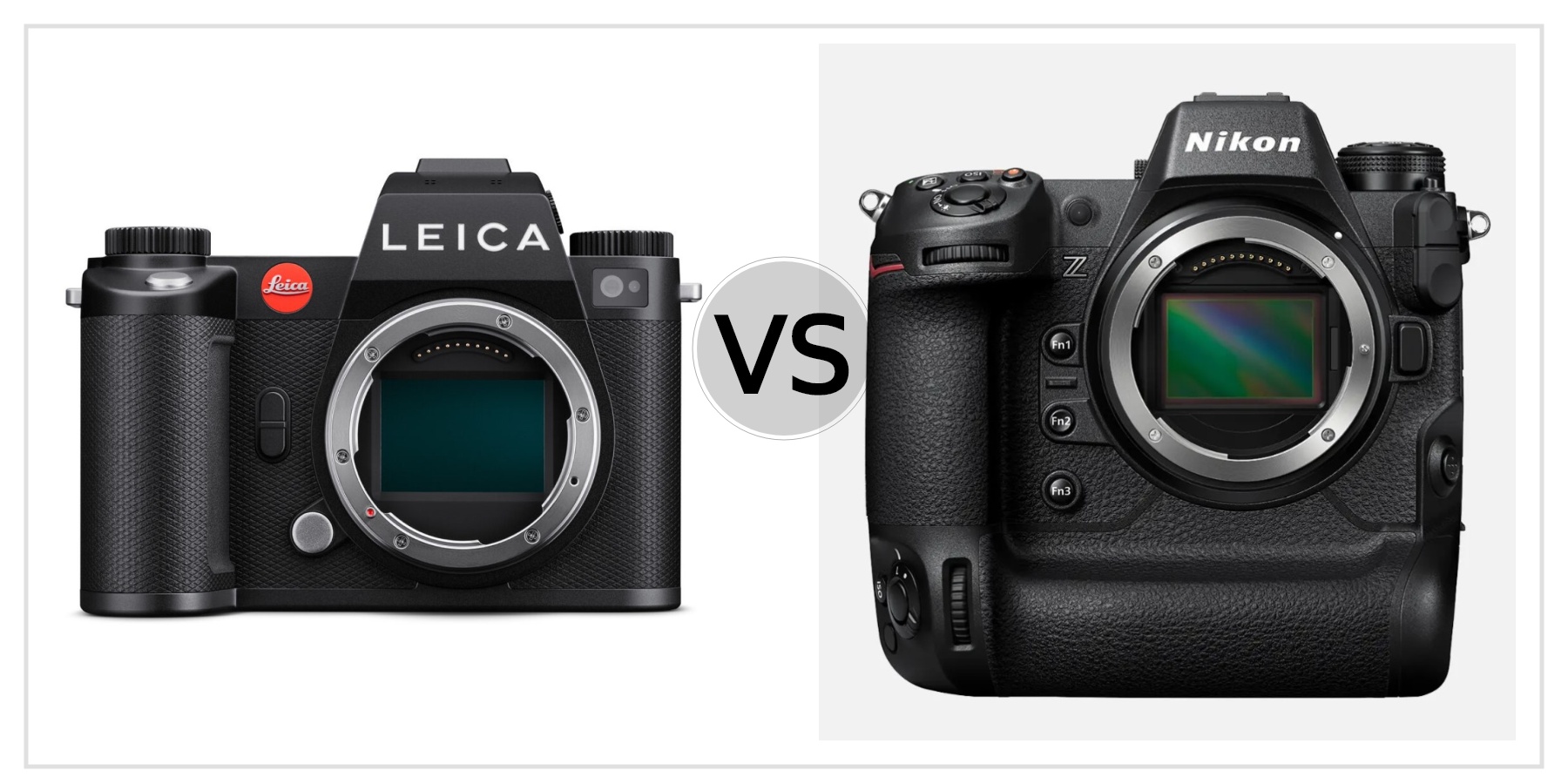 Compare Leica SL3 VS Nikon Z9 to see which is better