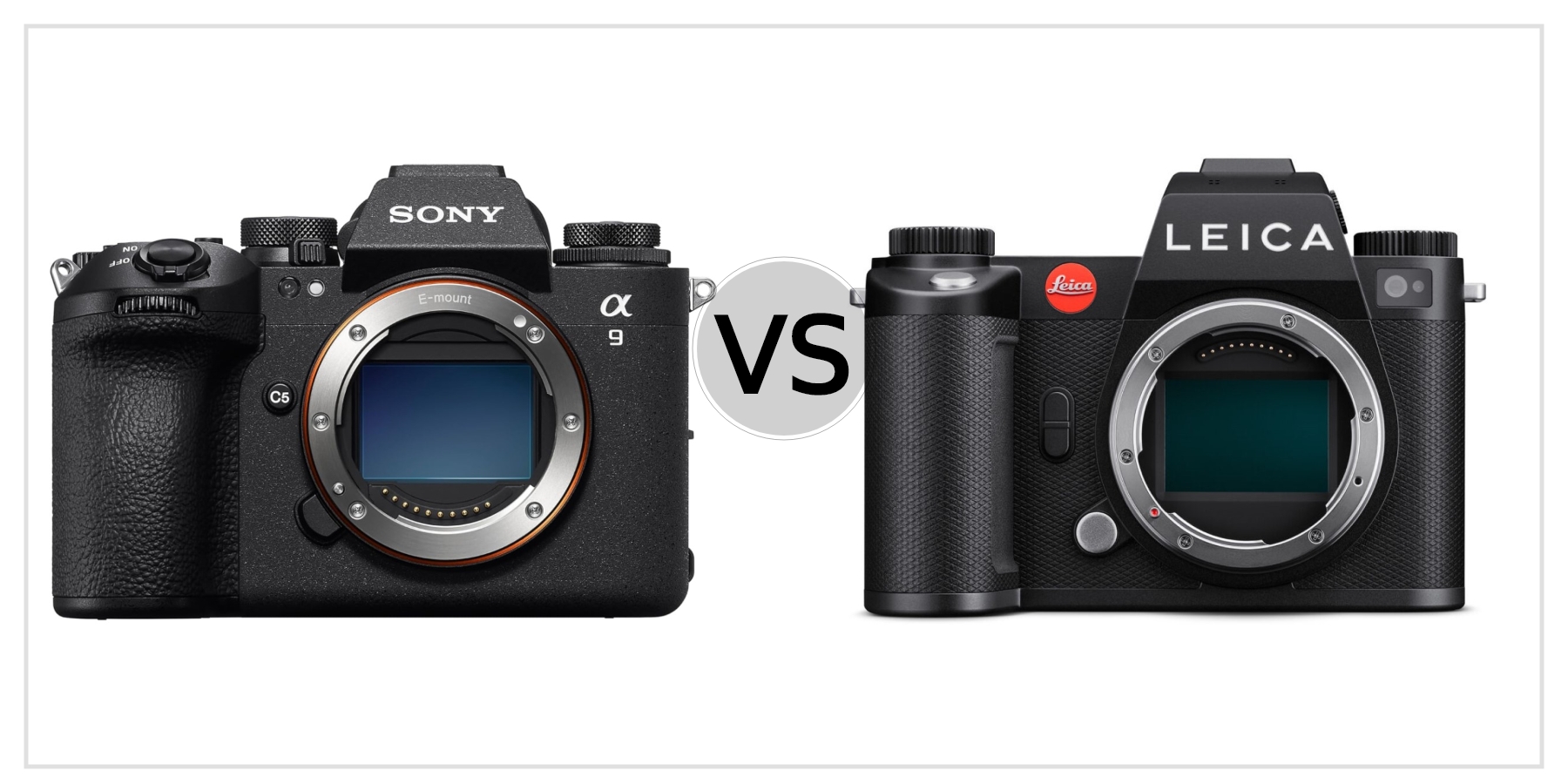 Compare Sony A9 Mark III VS Leica SL3 to see which is better